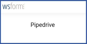 WS Form PRO Pipedrive