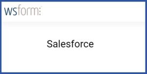 WS Form PRO Salesforce