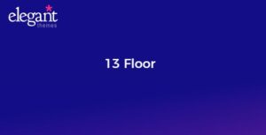 Elegant Themes 13 Floor