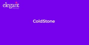 Elegant Themes ColdStone