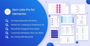 Item Lists Pro for Elementor