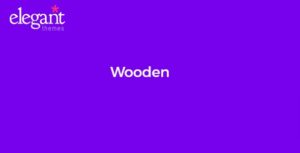 Elegant Themes Wooden