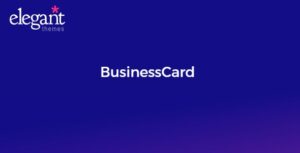 Elegant Themes BusinessCard