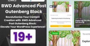 BWD Advanced Post Block