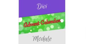 Divi Advent Calendar Module