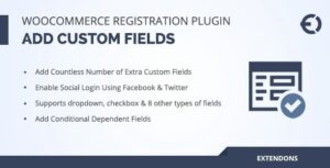 WooCommerce Registration Fields Plugin