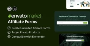 Envato Market Affiliate Forms for Elementor