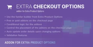 Extra Checkout Options