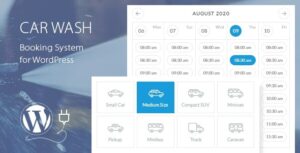 Car Wash Booking System for WordPress