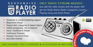 CLEVER HTML5 Radio Player Addon For WPBakery