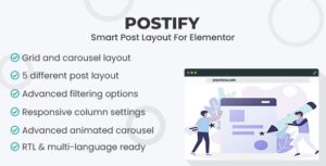 Smart Post Layout for Elementor (Postify Pro)