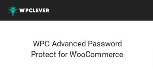 WPC Advanced Password Protect for WooCommerce