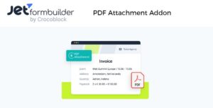 JetFormBuilder PDF Attachment