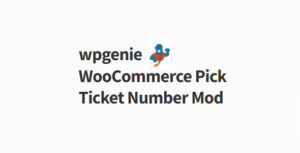 WooCommerce Lottery Pick Ticket Number Mod