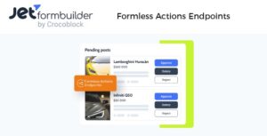 JetFormBuilder Formless Actions Endpoints