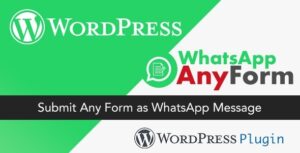 WordPress WhatsApp AnyForm Plugin