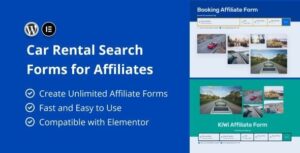 Car Rental Search Forms for Affiliates