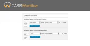 OASIS Workflow Editorial Checklist