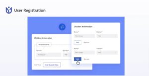 User Registration Repeater Fields