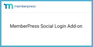 MemberPress Social Login Add-on